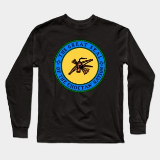 The Great Seal of Choctaw Nation of Oklahoma Long Sleeve T-Shirt